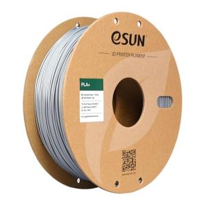 eSUN PLA+ 1.75mm Filament - Silver, 1KG Spool