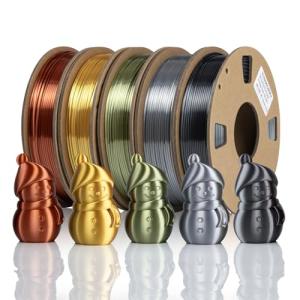 TINMORRY 1.75mm Ultra Silk+ PLA Filament Bundle