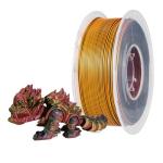 Tri-Color PLA Filament 1.75mm - Black/Red/Gold