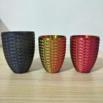 Tri-Color PLA Filament 1.75mm - Black/Red/Gold