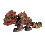 Tri-Color PLA Filament 1.75mm - Black/Red/Gold