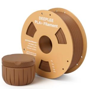DEEPLEE 1kg Brown PLA Plus Filament 1.75mm