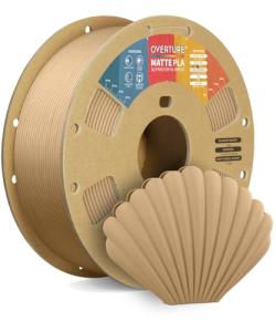 OVERTURE Matte PLA Filament 1.75mm - Light Brown