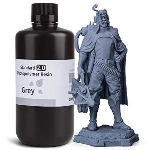 ELEGOO 3D Printer Grey Resin 1000g - Low Odor