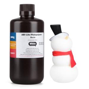 ELEGOO 405nm ABS-Like White 3D Printer Resin