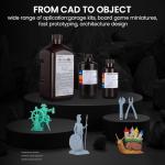 ELEGOO 405nm ABS-Like White 3D Printer Resin