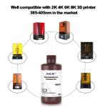 JAMG HE 10K Water Washable 3D Printer Resin