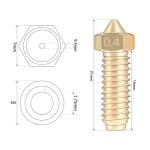 LANKEGU Nozzle Set for Kobra 3D Printers