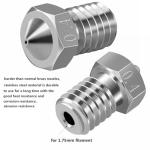 Brass and Steel 3D Printer Nozzle Set