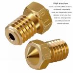 Brass and Steel 3D Printer Nozzle Set