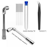Brass and Steel 3D Printer Nozzle Set