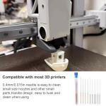 Lasuroa 3D Printer Nozzle Cleaning Kit – 10 Needles