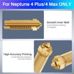 ELEGOO Multi Size Nozzles for Neptune 3D Printer