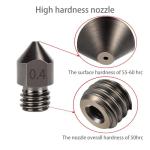 DollaTek 2-Pack 1.75mm MK8 Nozzles 0.4mm