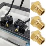 eMagTech 6 Pack 0.4mm Brass 3D Printer Nozzles