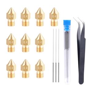 Lasuroa 21-Piece 3D Printer Nozzle Cleaning Set