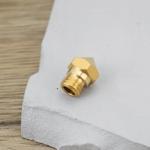 eMagTech 6 Pack 0.4mm Brass 3D Printer Nozzles
