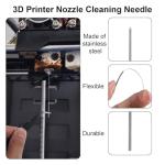 Lasuroa 21-Piece 3D Printer Nozzle Cleaning Set