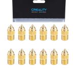 Creality 12-Pack 0.4mm Brass 3D Printer Nozzles