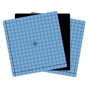 AJOYIB 3 Pack Flexible Magnetic Build Sheets