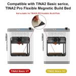 WEEFUN Magnetic Build Plates for Tina2Basic 3D Printers