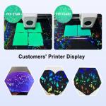 HIKUDIY Rainbow Confetti Build Plate for Bambu Lab