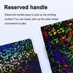 HIKUDIY Rainbow Confetti Build Plate for Bambu Lab