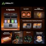 Space Pi X4 Filament Dryer for 3D Printing