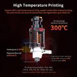 High Flow All Metal Hotend for 3D Printers