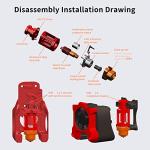 High Flow All Metal Hotend for 3D Printers