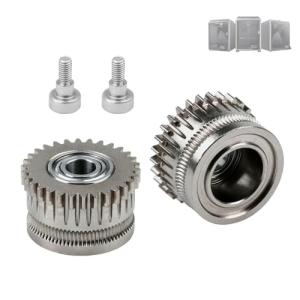 K1 Max Metal Extruder Upgrade Gears Kit