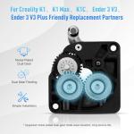K1 Max Metal Extruder Upgrade Gears Kit