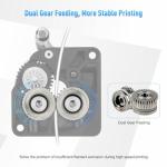 K1 Max Metal Extruder Upgrade Gears Kit