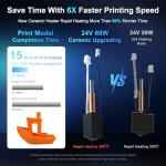Kobra 3 Pro Hotend Upgrade Kit with Nozzle