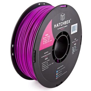 HATCHBOX 3D Printer ABS Filament, Transparent Blue 1kg