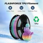 FLASHFORGE Rainbow Candy TPU95A 3D Printer Filament