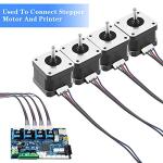 4-Pack 3D Printer Stepper Motor Connection Cables
