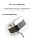 Creality 3D Printer Stepper Motor for CR-10, Ender-3