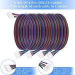 4-Pack 3D Printer Stepper Motor Connection Cables