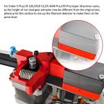 Redrex Dual Gear Extruder for Creality Printers