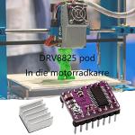 DRV8825 Stepper Motor Drivers with Heat Sinks - 5pcs