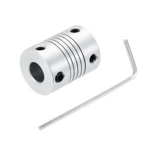 Aluminum Alloy Shaft Coupling for 3D Printers