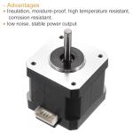 Nema 17 Bipolar Stepper Motor for 3D Printers