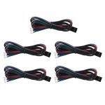 Jopto 5-Piece Nema17 Stepper Motor Cable Set