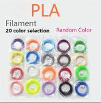 20-Color PLA 3D Filament Pen Set 1.75mm