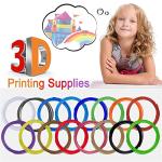 20-Color PLA 3D Filament Pen Set 1.75mm