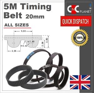 5M Closed Loop HTD Timing Belt and Pulley