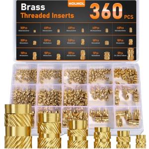 360PCS Heat Insert Set for 3D Printers