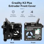 Creality K2 Series Dual Extruder Front Shell Kit