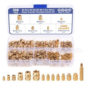 Habwea 308PCS Threaded Inserts for 3D Printing